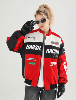Куртка HARSHandCRUEL "Racing" Nylon Jacket