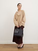 ШОППЕР КВАДРАТНЫЙ ЧЕРНЫЙ