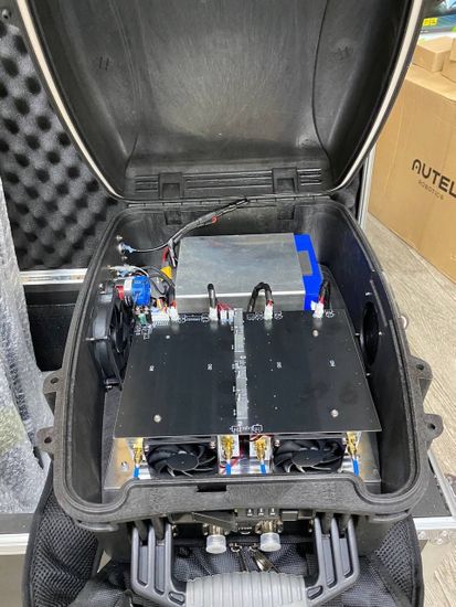 Подавитель птиц CKJ-1704-Mobile 340W 7 канальный мощный блокиратор квадрокоптеров