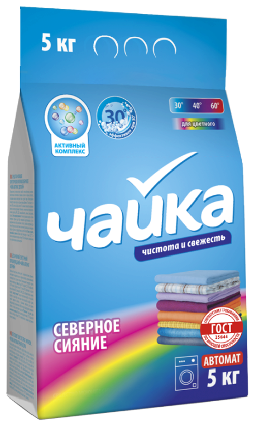 ПОРОШОК АВТОМАТ ЧАЙКА 5КГ СЕВЕРНОЕ СИЯНИЕ 2492