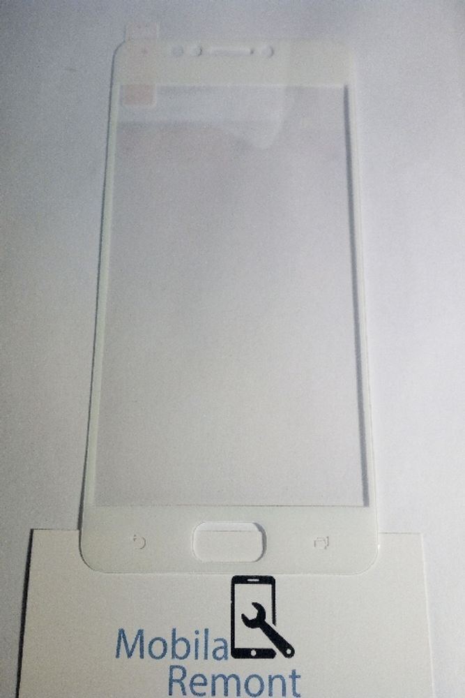Защитное стекло &quot;С рамкой&quot; для Asus ZC520KL (ZenFone 4 Max) Белое