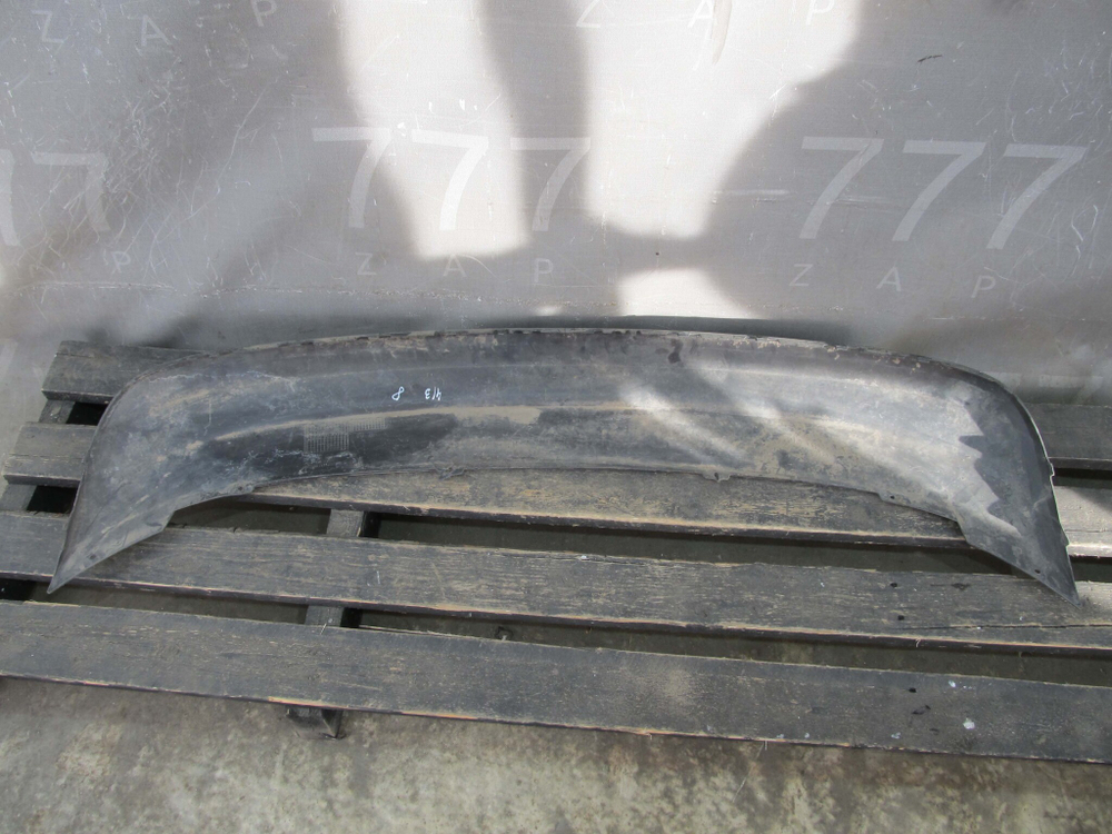 Юбка заднего бампера Skoda Rapid 1 12-20 Б/У Оригинал 5jh807521