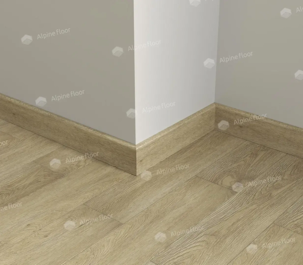 Напольный плинтус Parquet Light Дуб Ваниль Селект SK 13-3