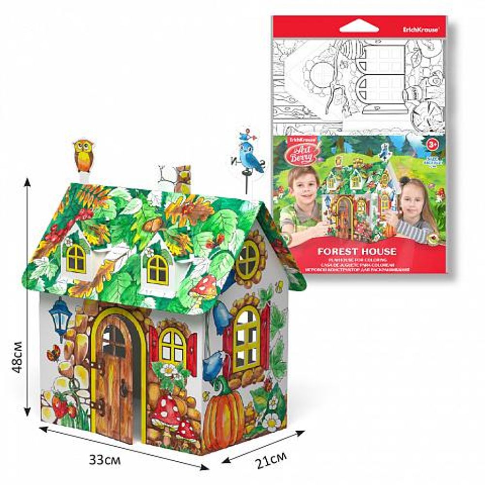 Конструктор для раскрашивания малый Country house (Artberry)