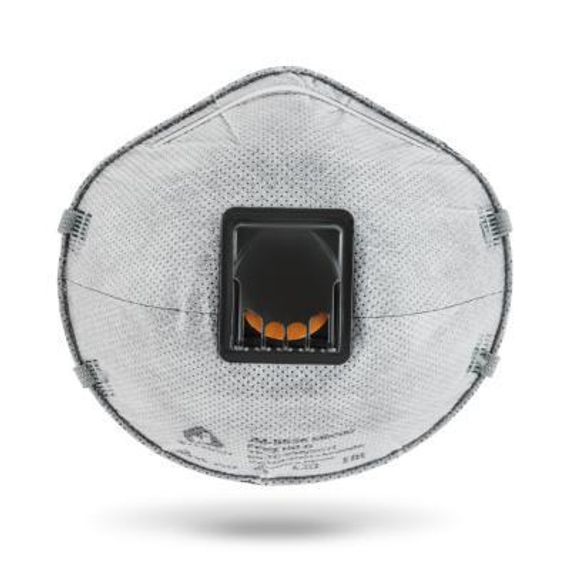 Респиратор Jeta Safety JM-8626, FFP2, с клапаном, с угольным слоем, чашеобразная