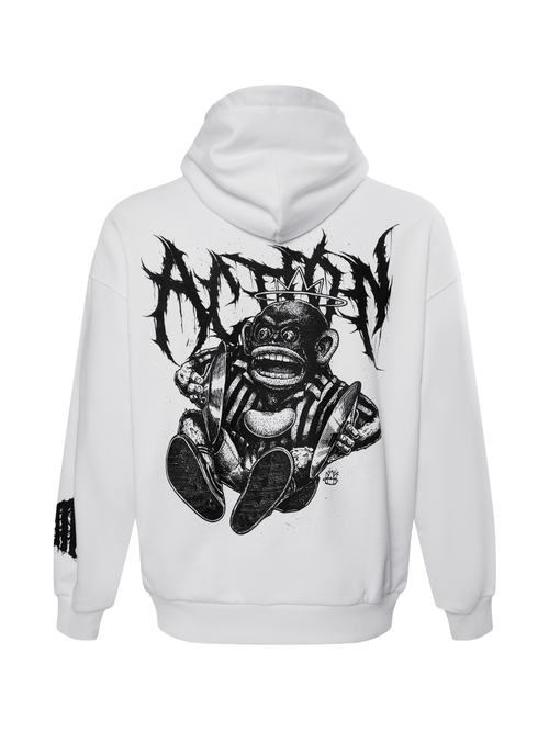 Худи "Action" white