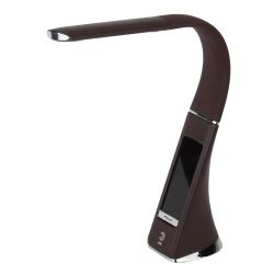Настольный светильник ЭРА NLED-461-7W-BR светодиодный коричневый | Светодиодные настольные лампы
