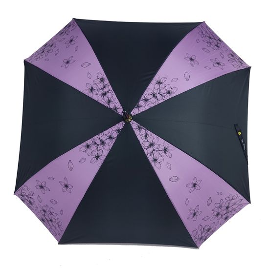 Женский зонт трость 3 Слона, полуавтомат 2840-02