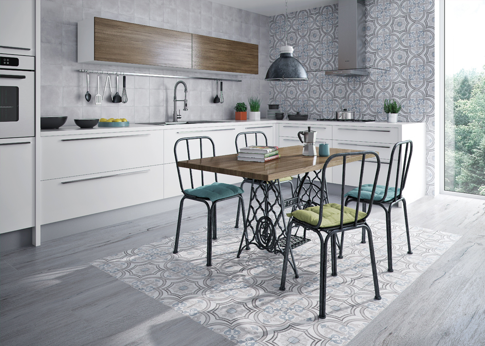 Cifre Adobe Decor Gales White 20x20