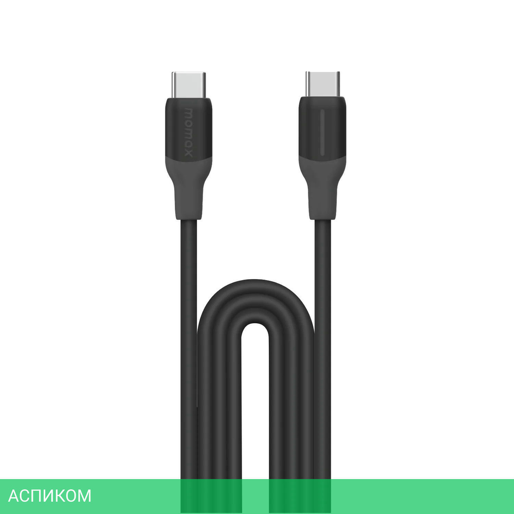 Кабель Momax 1-Link DC26D USB-C/USB-C 3м Black