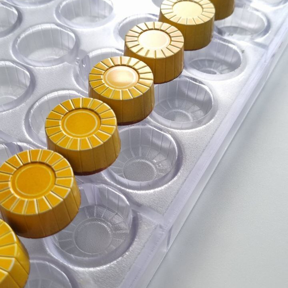 865 | Форма для шоколадных изделий &quot;Колпачок&quot; (275х175 мм)