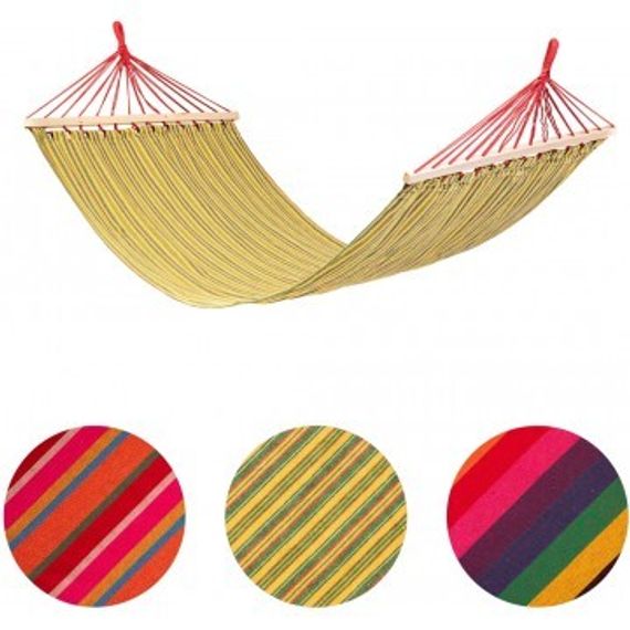 Гамак Helios тканевый 200х120см с планкой  (HS-G-P-200х120)