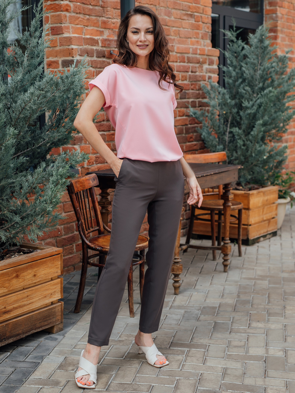 Блуза медицинская женская | Бл-1019 либерти люкс