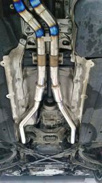 Выхлопная система с заслонками для Porsche Macan 95B.1 3.0T 3.6T
