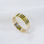 Обручальное кольцо Горизонт