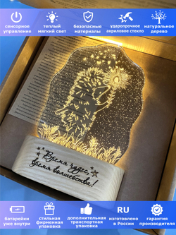 "Чудо света" светильник-ночник "Ёжик"