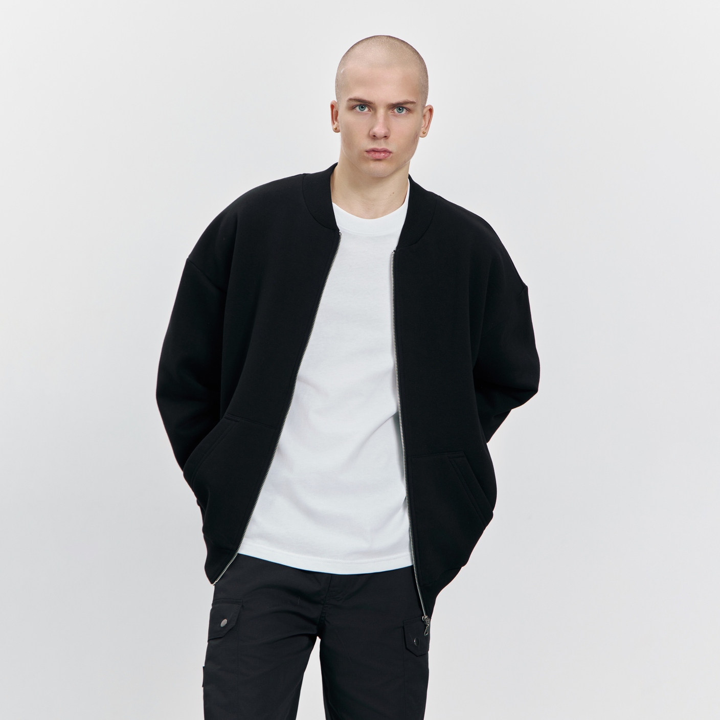 Новинка в разделе пошив на заказ - трикотажный бомбер.