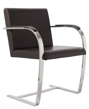 кресло  brno chair ( кожа)