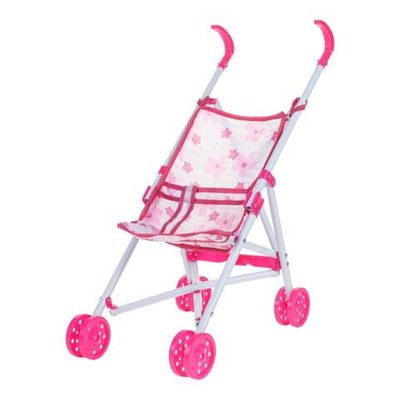 Коляска-трость для куклы, пакет 3288-2H (металл)