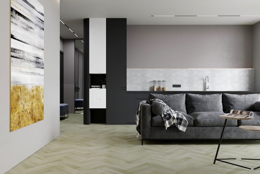 Fargo Herringbone Дуб Бирмингем, 1,12 м²