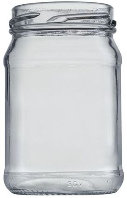 Банка винтовая стекло D82 0,5л