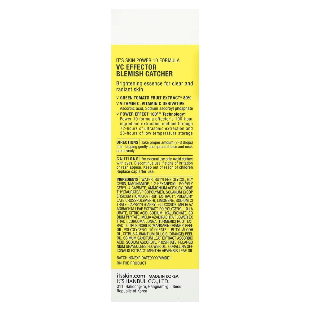 It's Skin, Power 10 Formula, Blemish Catcher, 1.01 fl oz (30 ml)