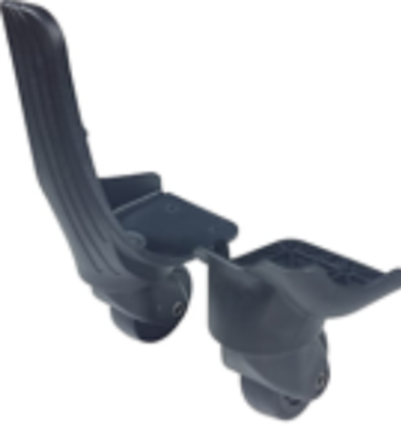 Колёса PLG-HK 100N12 (высота 190), чёрный