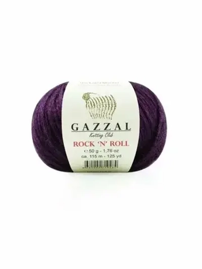 Пряжа GAZZAL Rock 'N' Roll 50 гр. 115 м цвет 13911