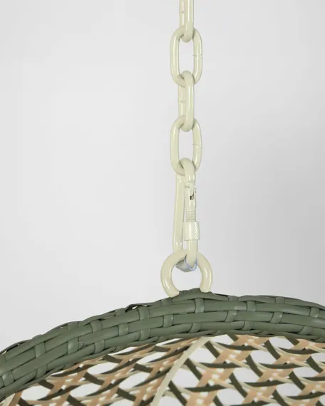 Подвесное кресло-кокон Cira, зеленое