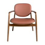 Обеденный стул 4118/LC19030 с обивкой из экокожи