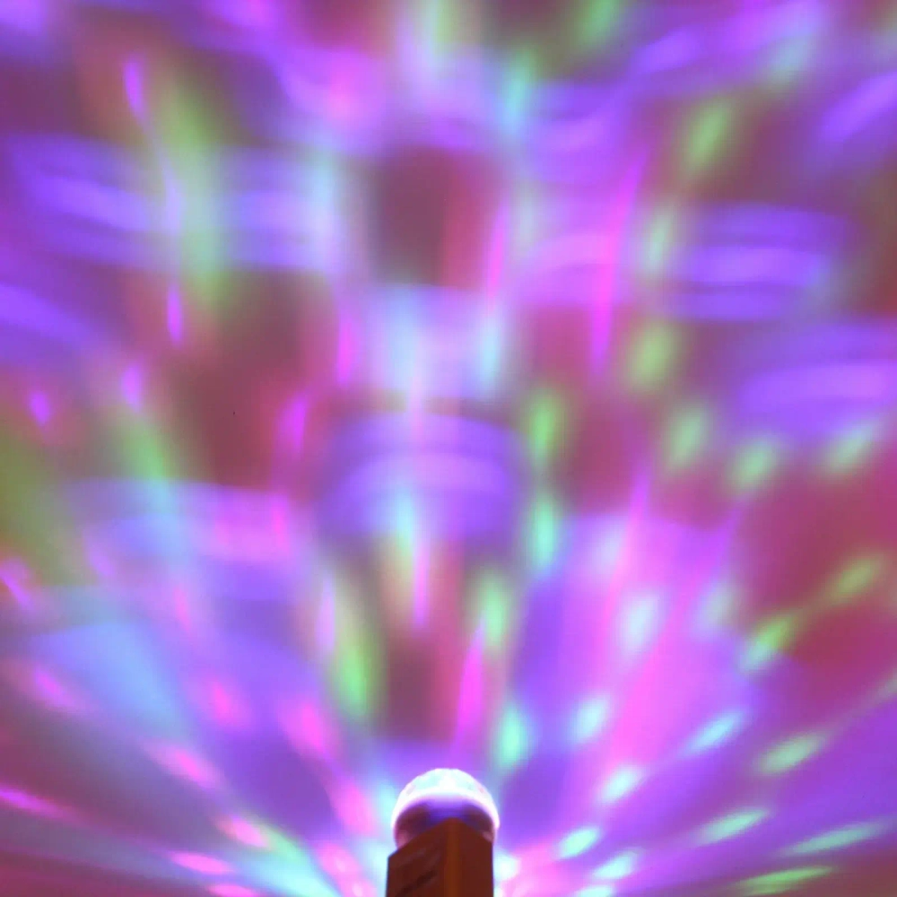 Диско-шар mini «Каледоскоп», LED (красный, зеленый, синий), переходник USB для iPhone