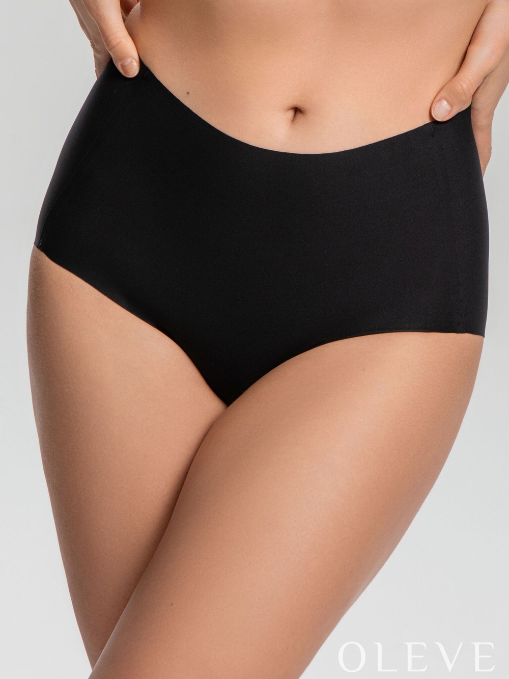 Бесшовные трусы слипы Plus size