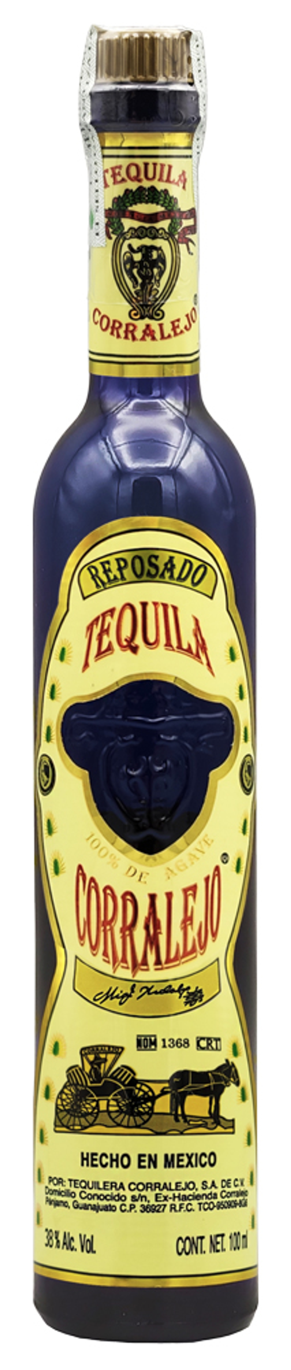 Текила Corralejo Reposado, 0,1 л