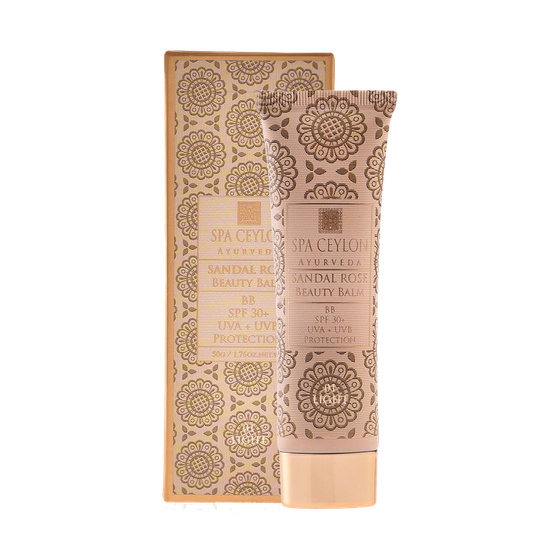 Увлажняющий бальзам для лица "Сандал и Роза" - светлый (50гр)