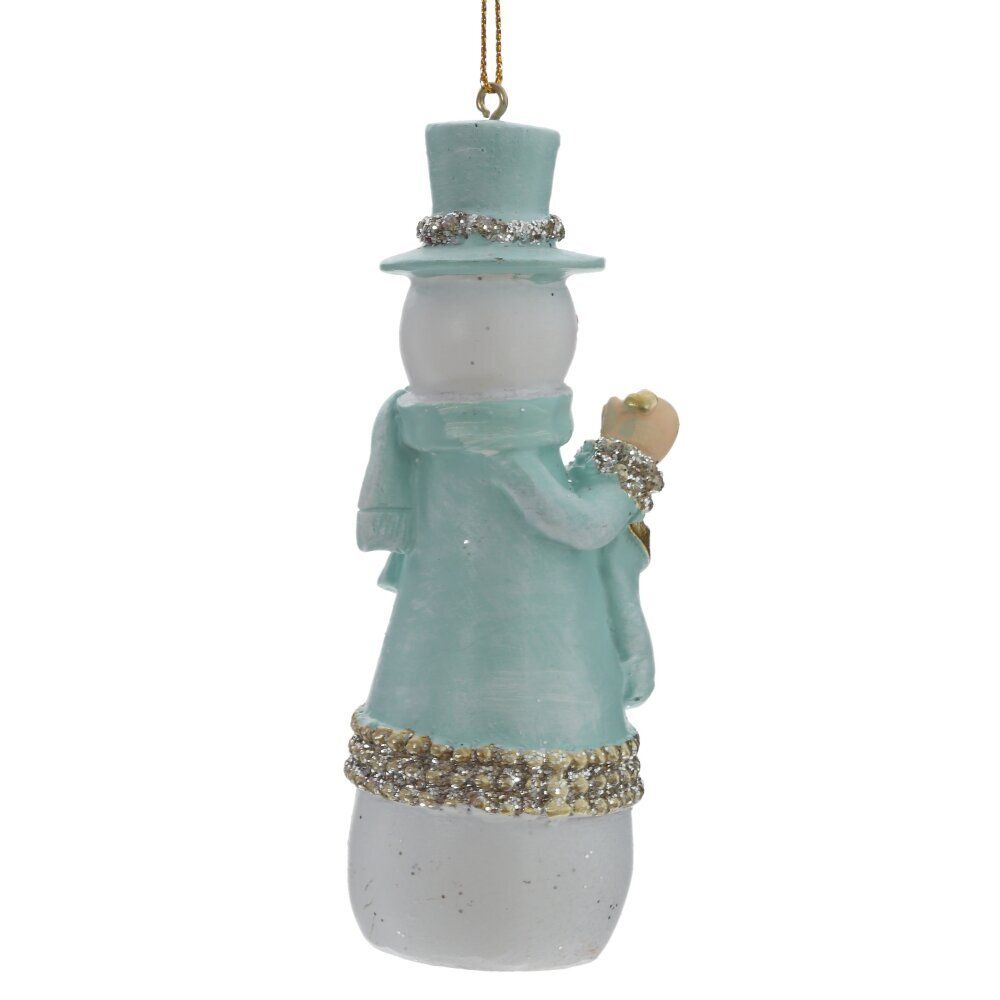 GAEM Фигурка декоративная подвесная "Снеговик", L4 W4 H11,5 см, 2в.