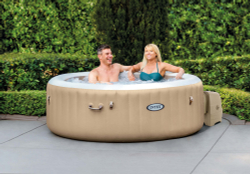 СПА-бассейн Intex Bubble Massage 145/196х71 см с круговым пузырьковым массажем (28426)