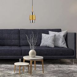 Подвесной светильник Escada HURRICANE 1169/1S Black/Gold