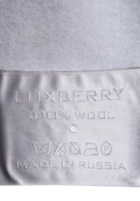 Плед-покрывало 150x200 Luxberry Oscar серый