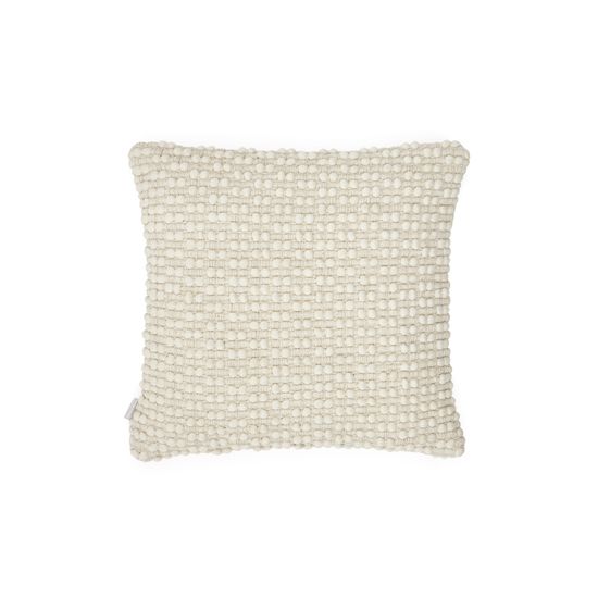 Mascarell Чехол на подушку из белого хлопка и полипропилена 45 x 45 см