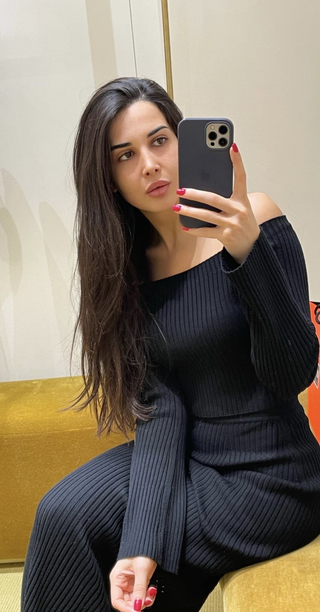 Джемпер OLIVIA с открытыми плечами, чёрный