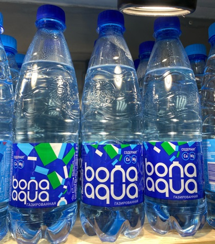 Вода газированная 500 мл