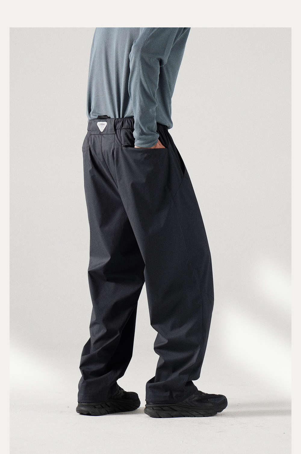 Брюки Nothomme Blue Spring/Summer New MICROFT Breathable Moisture-Permeable Suit Pants Floating Grid Sun-Protective Water-Repellent Lightweight