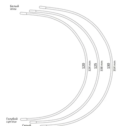 Каркасы для бюстгальтера Arta-F тип 11