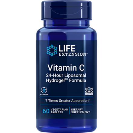 Vitamin C 24-Hour Liposomal Hydrogel™ Formula 60 таблеток Life Extension