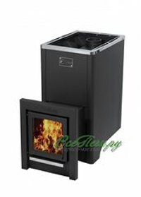 Дровяная печь Вулкан Эльбрус 16 Тоннель Стекло