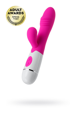 Нереалистичный вибратор TOYFA A-Toys  , Силикон, Розовый, 23,3 см