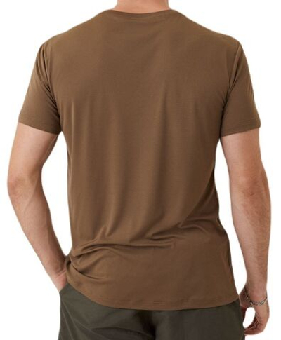 Мужская теннисная футболка Björn Borg Sthml Light T-Shirt - teak