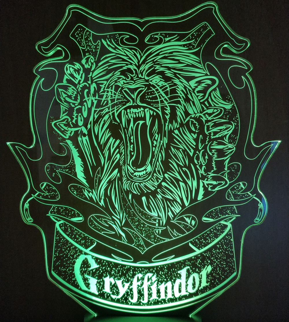 Ночник "Гриффиндор - Gryffindor" (Гарри Поттер)