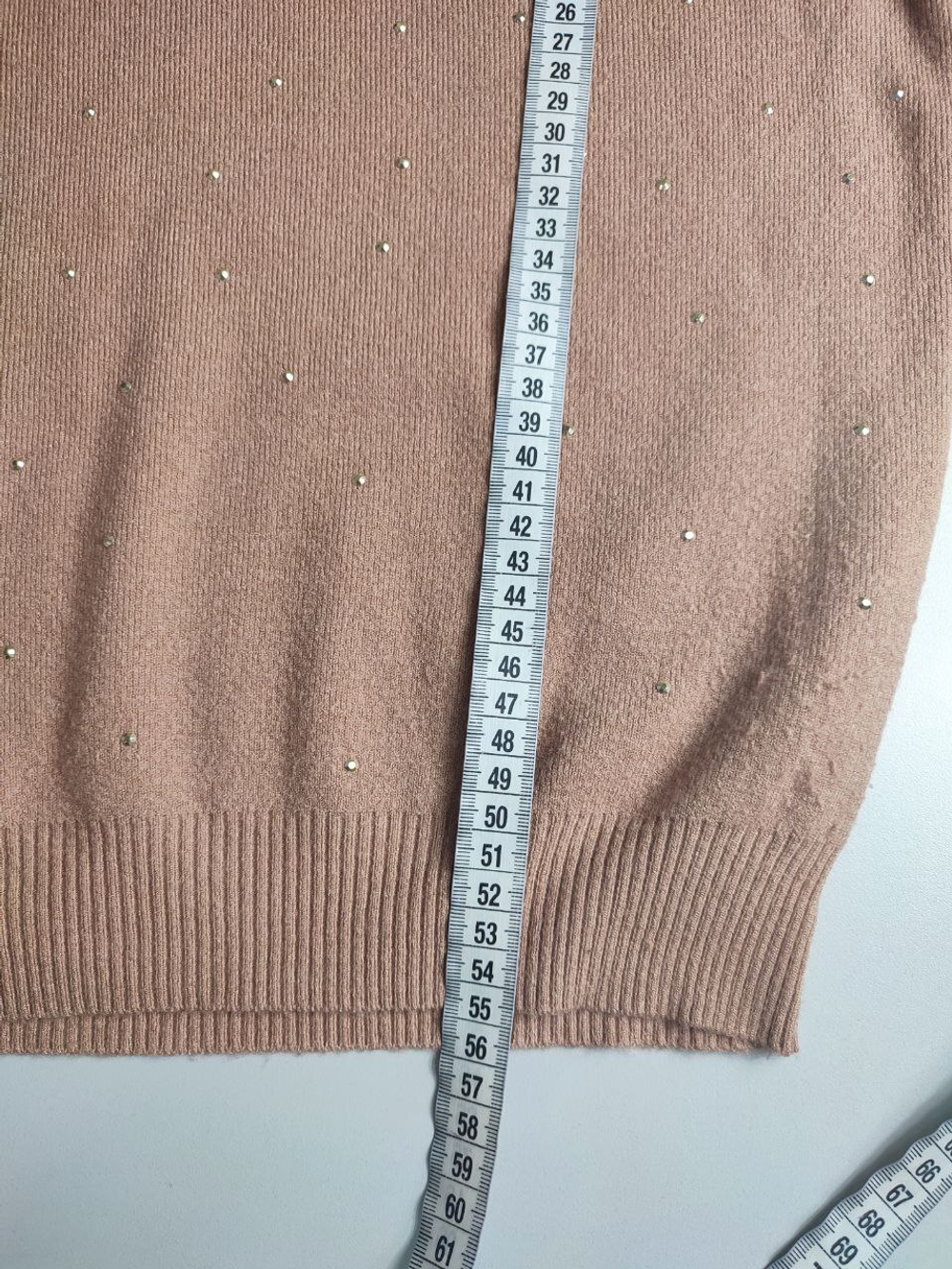 ДжемперLove Republic нежный со стразами 40 размер