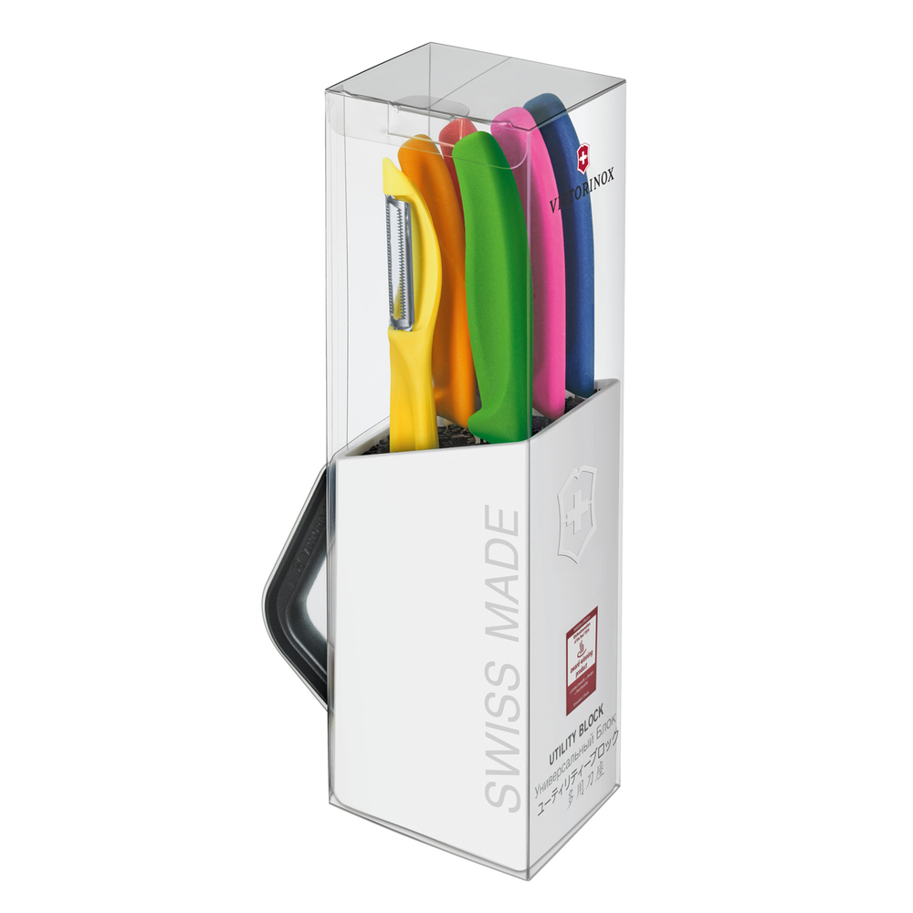 Набор ножей Victorinox стальной, ассорти подар.коробка